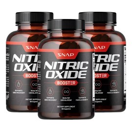 3pc Suplemento Óxido Nítrico Apoya Presión Arterial Arginina