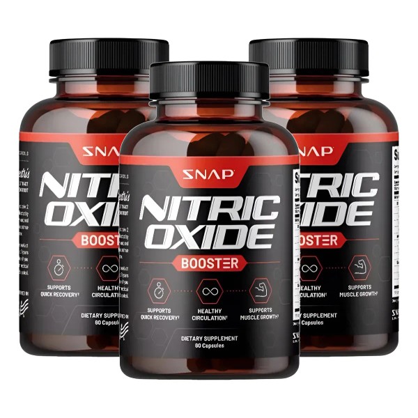 3pc Suplemento Óxido Nítrico Apoya Presión Arterial Arginina