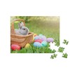 puzzleYOU: Jigsaw Puzzle 100 Pieces "Little Rabbit in Easter Egg