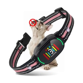 Best No Bark Collar, Dog Bark Collar for Large Medium Small Dogs,Smart Bark Collar,Rechargeable Anti Barking Training Collar with 3 Adjustable Sensitivity, IP67 Waterproof Bark Shock Collar with Beep