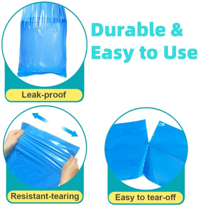 Diaper Pail Refills Bags with 30 Bags Compatible with Genie