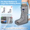 ECISZ Walking Boot Cover for Tall Medical Cast Fracture Boot