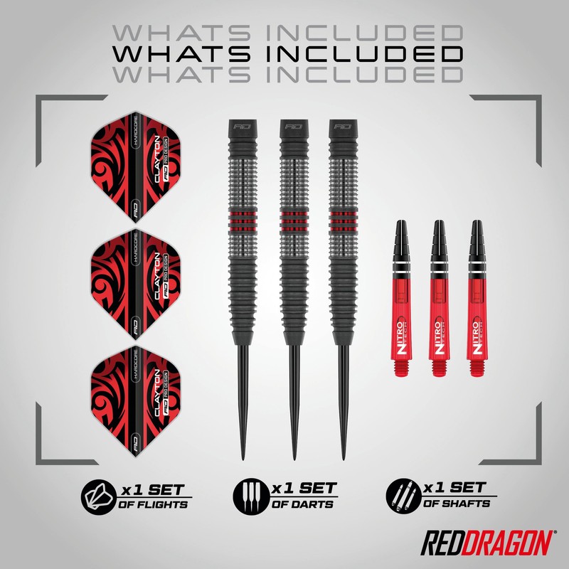 RED DRAGON Darts - Professional Player - Jonny Clayton Hiraeth