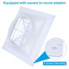PATIKIL Square Air Vent Cover 16 x 16 Inch, 8