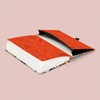 NOTIQUE Polka Dot Notebook with Elastic Band, 13 x 21