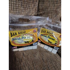 Amish Farm Bar Soap 2 Packs 10 Huge Bars 5oz Each Soap Made In USA