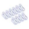 Baoblaze 10 x Transparent Baby Shoe Stretchers Portable Professional Boot