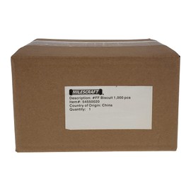 Milescraft 5455#FF Hardwood Biscuits (1000 pack) – For use in Wood Joining, Woodworking, and Crafting. Works with Standard Biscuit Joiners. – Size #FF