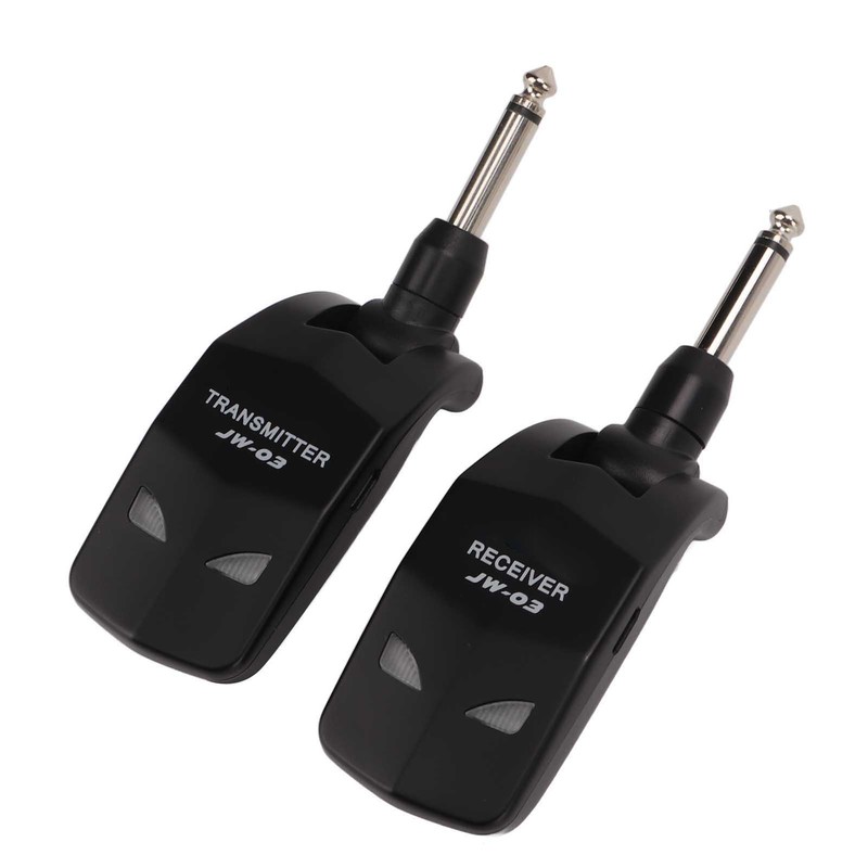 Wireless Guitar System 2.4GHz 12 Channels Audio Wireless Transmitter Receiver