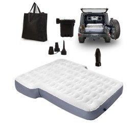 MIROZO Air Mattress Camping Bed 10inch Ultra Thick for SUV, Air Mattress for Jeep JK JL JKU JLU Unlimited 4 Door Ford Bronco 2021 2022 Subaru Forester 1998-2023 Toyota 4runner（Grey）