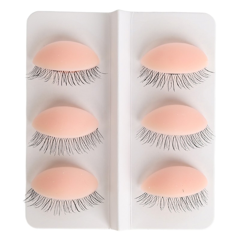 Eyelash Extension Mannequin Head Set Lash Extension Practice Face with