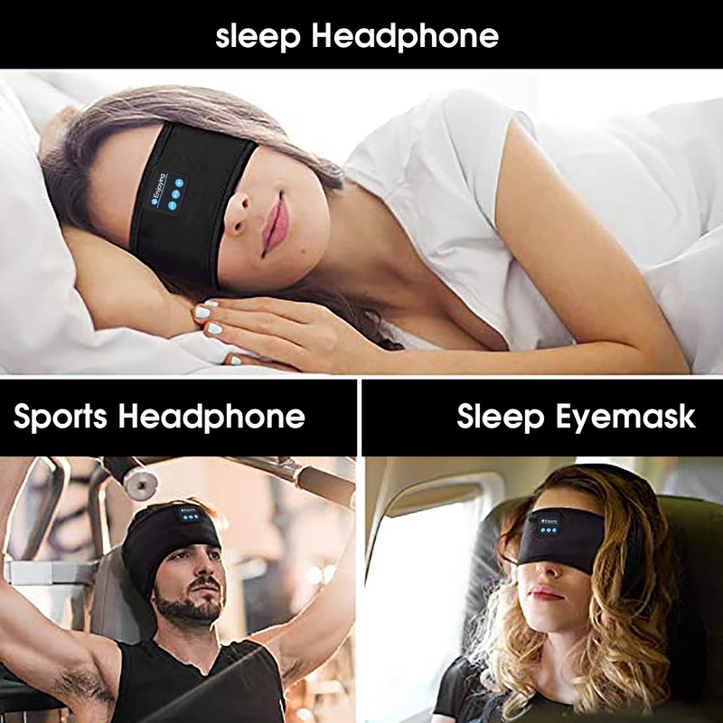For Bluetooth Headband Wireless Music Call Sport Running Yoga Cation