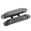 Zinc Alloy Door Hinges Adjustable, Wear Resistant, 180 Degrees Opening