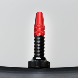 Classicseali 20pcs Bike Valve Caps, Aluminum Alloy Presta Valve Cap, Corrosion Resistant, Screw-On Universal Stem Covers for Bikes, Presta Valve Caps for MTB Road Racing Bicycle, Red
