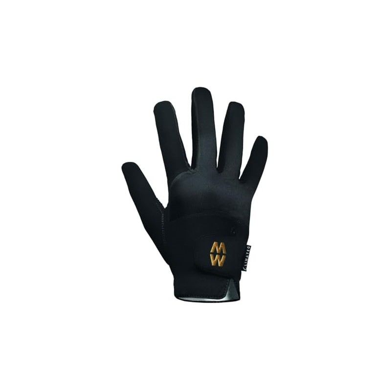 MacWet Short Climatec Winter Sports Gloves (8, Black)