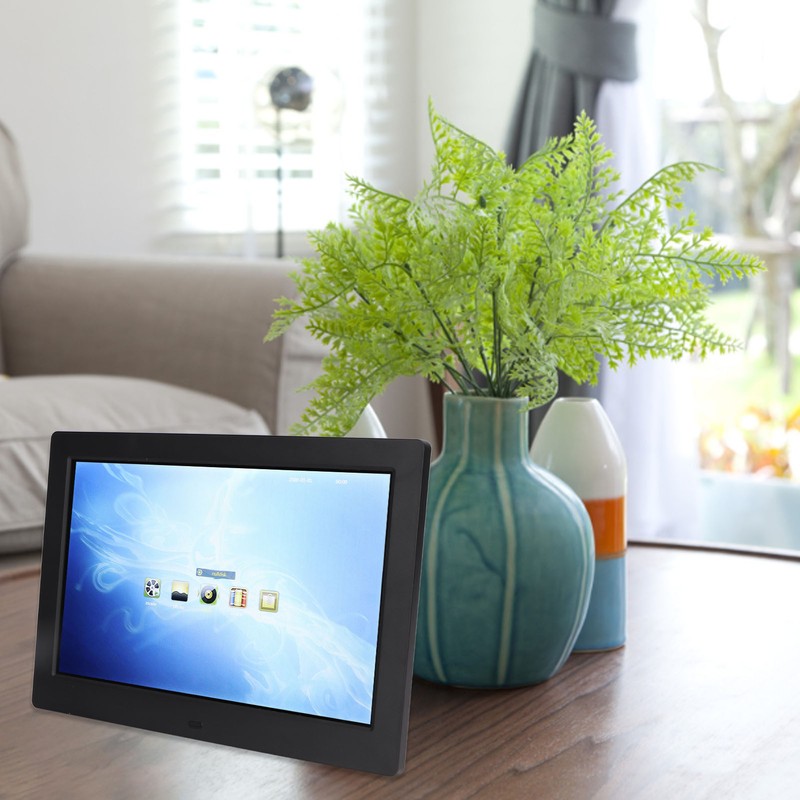 LCD Digital Photo Frame IPS Full View Screen HD 1280x800