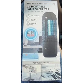SHARPER IMAGE UV PORTABLE LAMP Home and Car Sanitize Disinfectant Short Wave 325