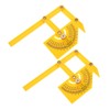 Operitacx 2 Pcs Professional Protractor Angle Ruler Tool for Woodworking