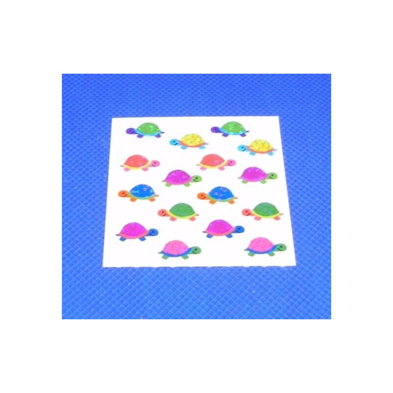Sandylion Glittery Colorful Turtles Sticker Mod