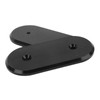2 Pcs AC Delete Firewall Hole Plug Aluminum Car AC