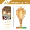 Jslinter Oversized Incandescent Light Bulb 60 Watt, PS52/PS160 Edison Bulb