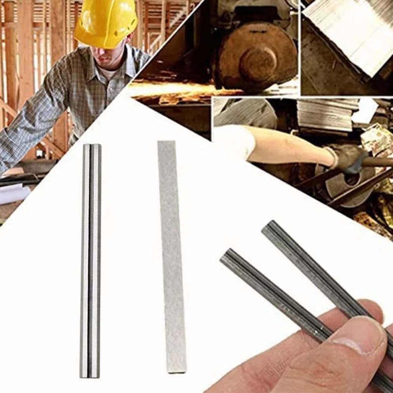 Sagaiot 10pzs Cuchillas De Repuesto Para Cepillo Eléctrico 82mm Hss