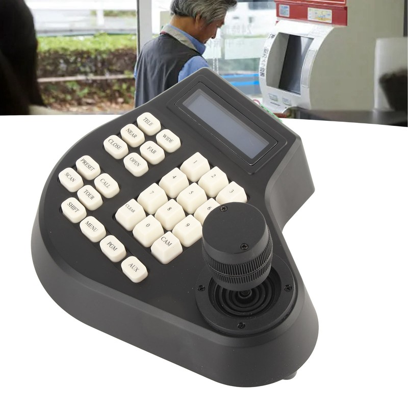 PTZ Pan Tilt Keyboard Controller Analog Coaxial Dome Camera Controller