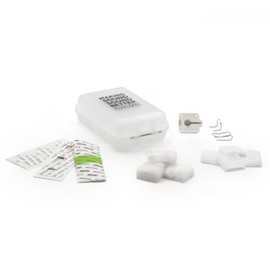 BUBBLEBEE INDUSTRIES Lapel Mic Hiding Kit for Sony ECM V1 – Includes Accessories for Hiding, Noise & Wind Reduction, and Case – Perfect for Content Creators, Videographers, and Filmmakers.