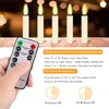 20PCS LED Christmas Tree Candles with Remote and Timer, Waterproof