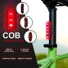 Casco De Bicicleta Con Accesorios De Ciclismo Luz Trasera