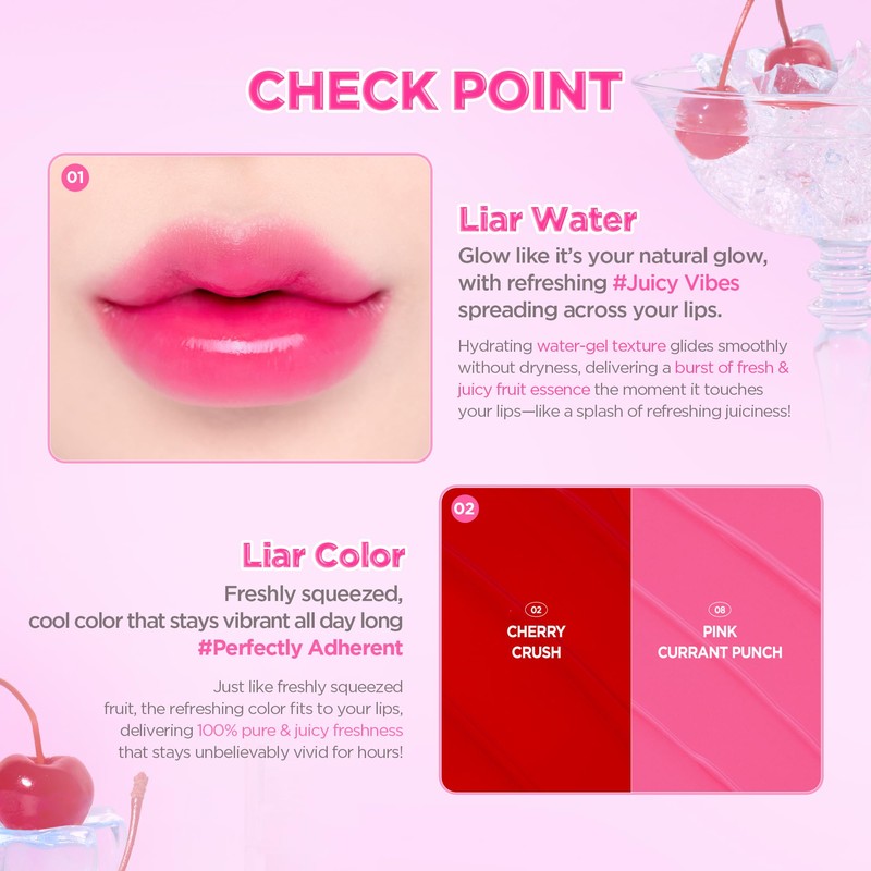 lilybyred Juicy Lier Water Tint Juicy Liar Water Tint Korean