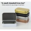 AKOAK 4 Pcs 3.7 x 2.4 x 0.8 Inches Rectangular