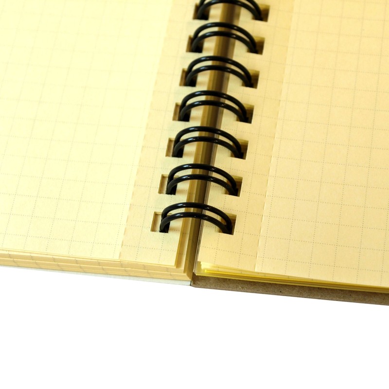 Roruban Memo Pad with the Pocket B6 Grid 70 Pages