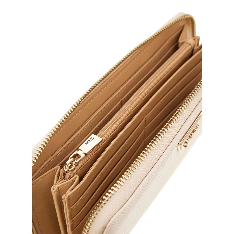 GUESS Laurel SLG Cheque Organiser Bone, Bone