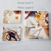 AILONEN Red Panda Duvet Cover Set Twin Size,Cute Animal Printed