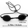 YUNYU UV Protection Tanning Goggles, Solarium Glasses with Adjustable Strap,