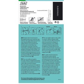 Green TePe Interdental Brushes 0.8 mm - 5 Packets of 8 (40 Brushes) by Tepe