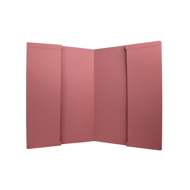 Elba Exacompta 214-REDZ Guildhall Double Pocket Wallet - Red