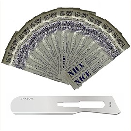 10 x NICE No.10R Sterile Carbon Steel CS10R Surgical Blades