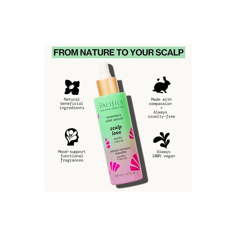 Rosemary Split End and Scalp Treatment Serum - 60ml