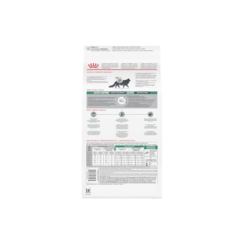 Royal Canin Feline Satiety Support - Comida seca para gatos