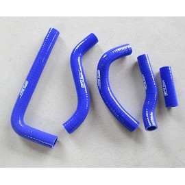 Silicone Radiator Hose for Suzuki RMZ250 RMZ 250 2010 2011 2012 2013 (Blue)