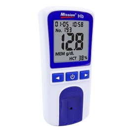 Medidor De Hemoglobina Mission Hb - Acon Color Blanco/Azul