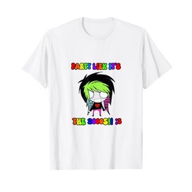 Party Liek It’s The 2000’s Scene Kid Y2K Emo T-Shirt