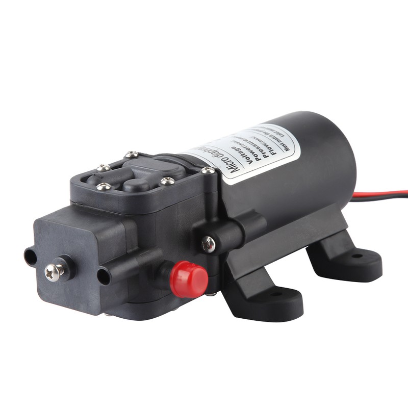 24V 60W Mini Electric Water Pump 5L/m Flow Micro Diaphragm