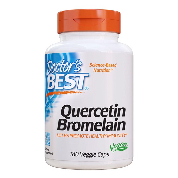 Doctor's Best Quercetin Bromelain - 180 vegecaps