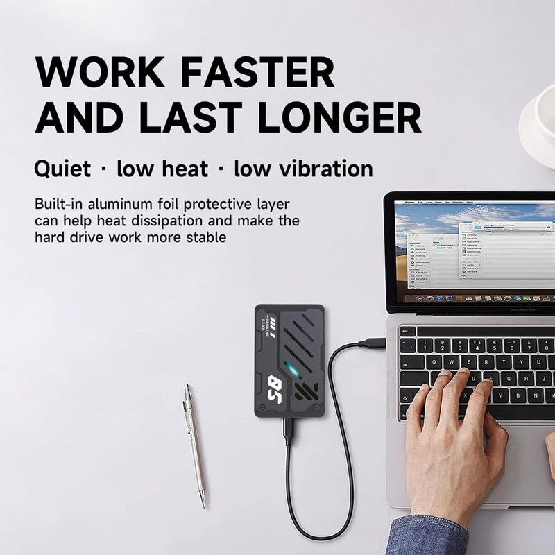 Snblzhef 2.5-Inch Portable External USB3.0 HDD 2.5 Inch Storage Disk