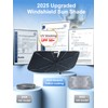 [2025 Upgraded] Nmoiss Windshield Sun Shade Umbrella [Ice Rib High