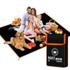 RUVVDR Picnic Blanket, Waterproof Beach Blanket, Sand-Free with 4 Ground