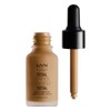 NYX PROFESSIONAL MAKEUP Total Control Drop Foundation - Mahogany, Plum-Brown